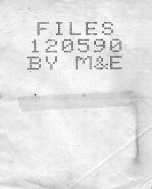 FILES title page