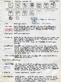 status report, page 1