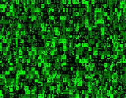 power-on display (emulated)